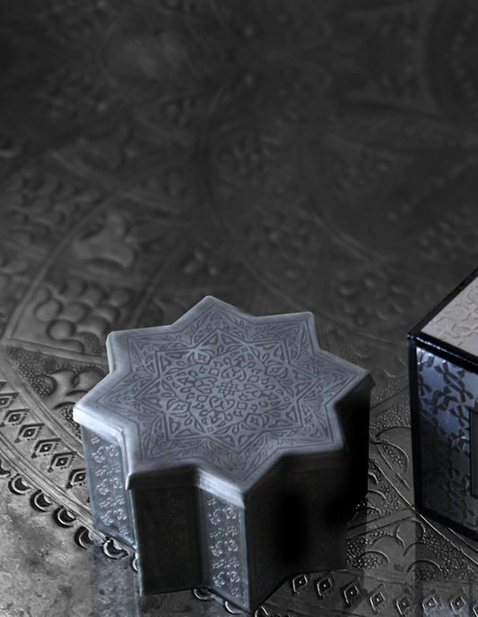 Kajal Treasure Box Silver Men Smaržu dāvanu komplekts vīrietim, Villa Mode boutique